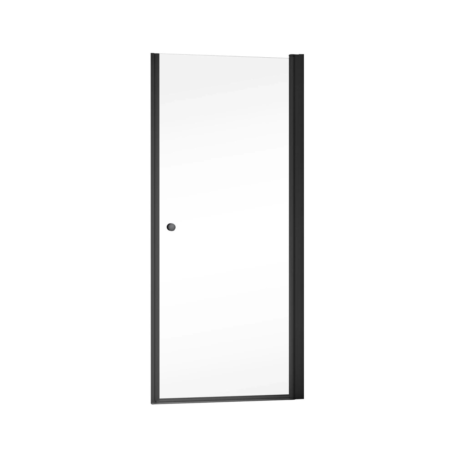 Schöner Wohnen Drehtür Gretia in Nische Mattschwarz 90 cm x 200 cm DIN R
