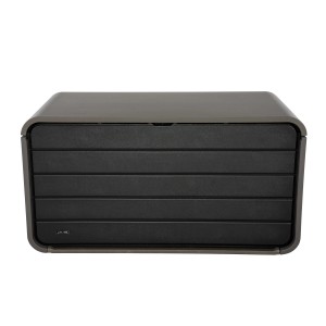 Graue Lifetime Kissenbox/Auflagenbox, 625 l, für Garten & Terrasse. Praktische Aufbewahrungsbox.