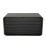 Graue Lifetime Kissenbox/Auflagenbox, 625 l, für Garten & Terrasse. Praktische Aufbewahrungsbox.