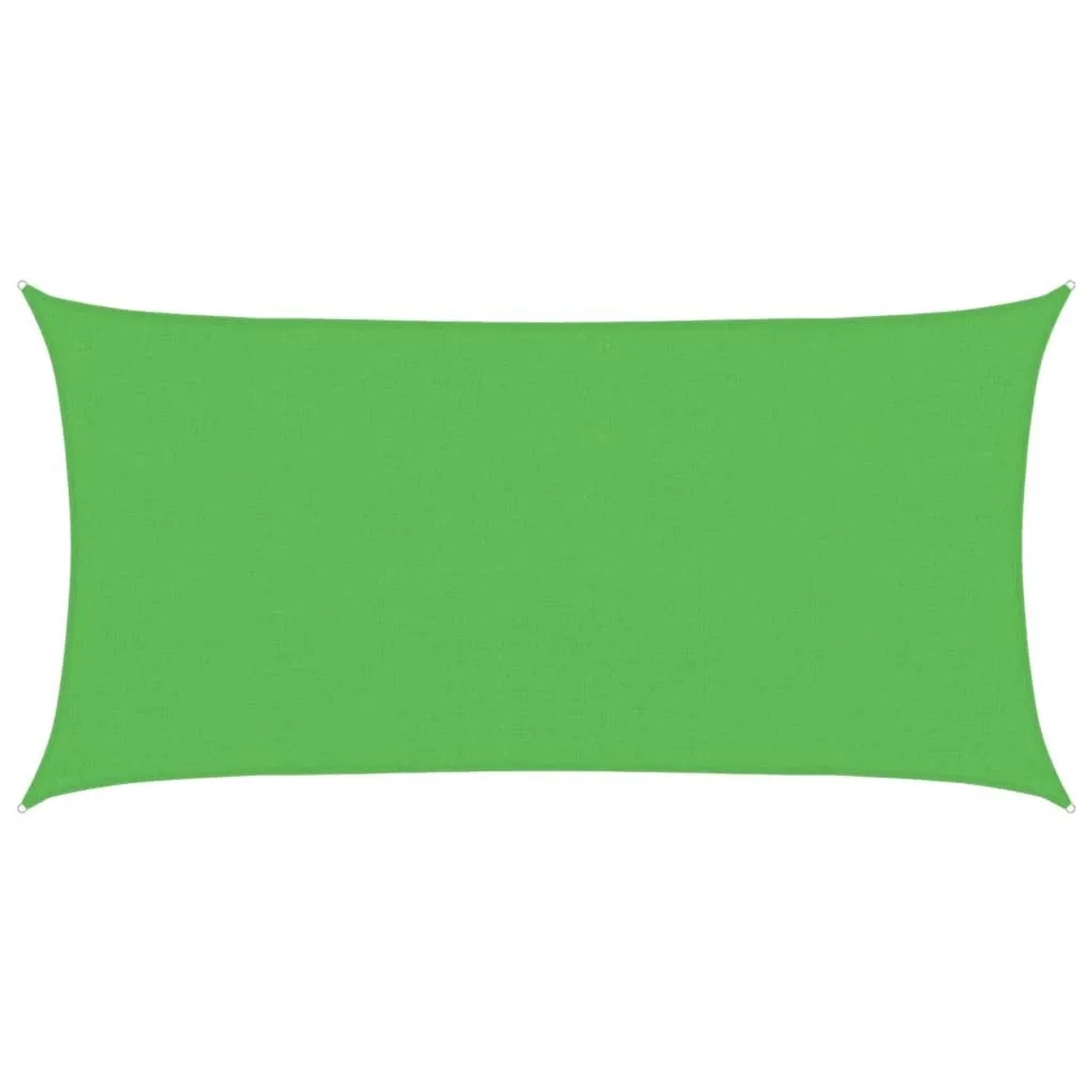Furnicato Sonnensegel 160 G M² Hellgrün 2x4 M Hdpe