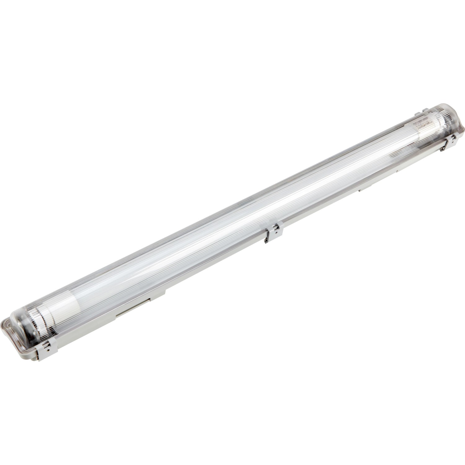 LED-Feuchtraumleuchte, 68 cm, 9 W, neutralweißes Licht, ideal für Bad, Keller und Garage.