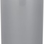 Wenko Kosmetikeimer Inca Grau, 5 l Schwingdeckeleimer aus Kunststoff mit Chromrand.