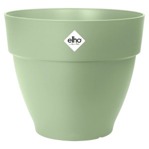 Elho Pflanzentopf Vibia Campana, Ø 47 cm, pistaziengrün, ideal für Garten und Balkon.