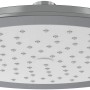 Schütte Aquastar Überkopfbrause, Chrom/Weiß, runde Kopfbrause für Brausesets.