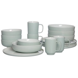 Ritzenhoff & Breker Jasper Kombiservice, 16-teilig, Mint: Teller, Schalen, Müslischalen und Becher.