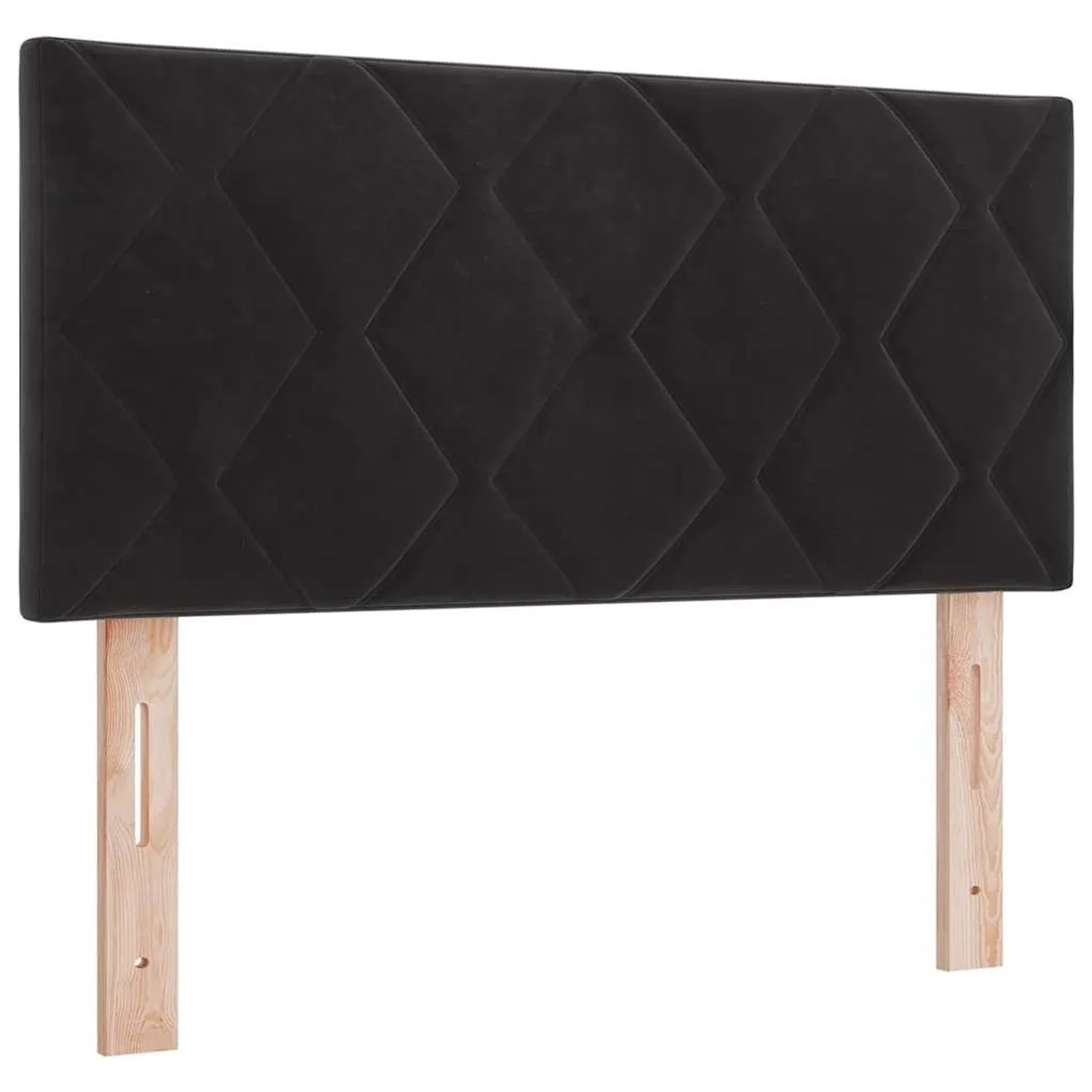 vidaXL Kopfteil mit Kopfteil Schwarz 100 cm Samt 42007237