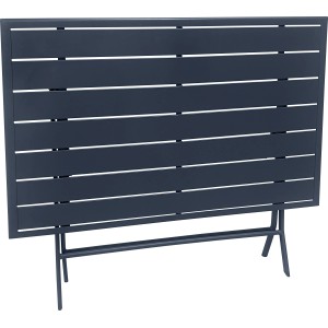 Klapptisch Toconao Rechteckig Anthrazit 110 cm x 70 cm