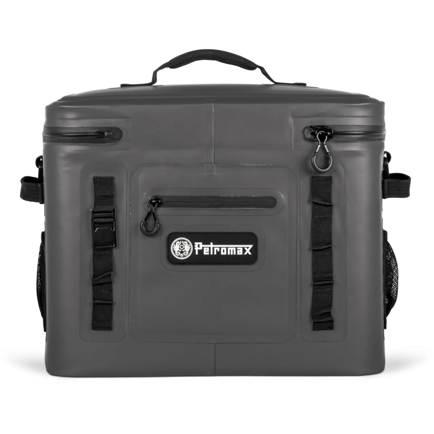Petromax Kühltasche, dunkelgrau, 22 Liter. Ideal für Camping & Outdoor, hält Speisen und Getränke kühl.