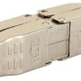 Schwaiger CAT 6A Keystone Verbinder aus Zinkdruckguss für Netzwerktechnik.