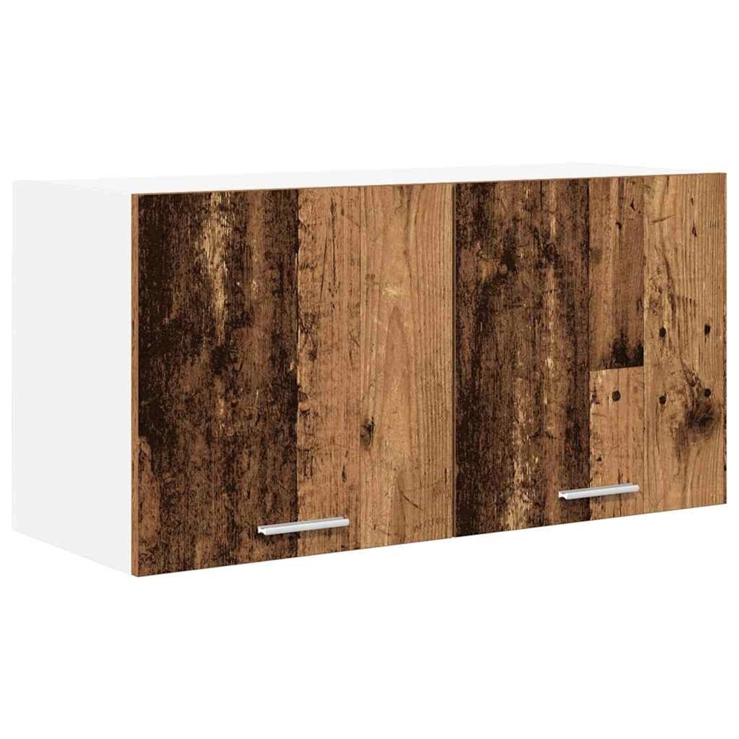 vidaXL Hängeschrank mit Tür Riga Altholz 80 x 31 x 40 cm Holzwerkstoff 8841 günstig online kaufen