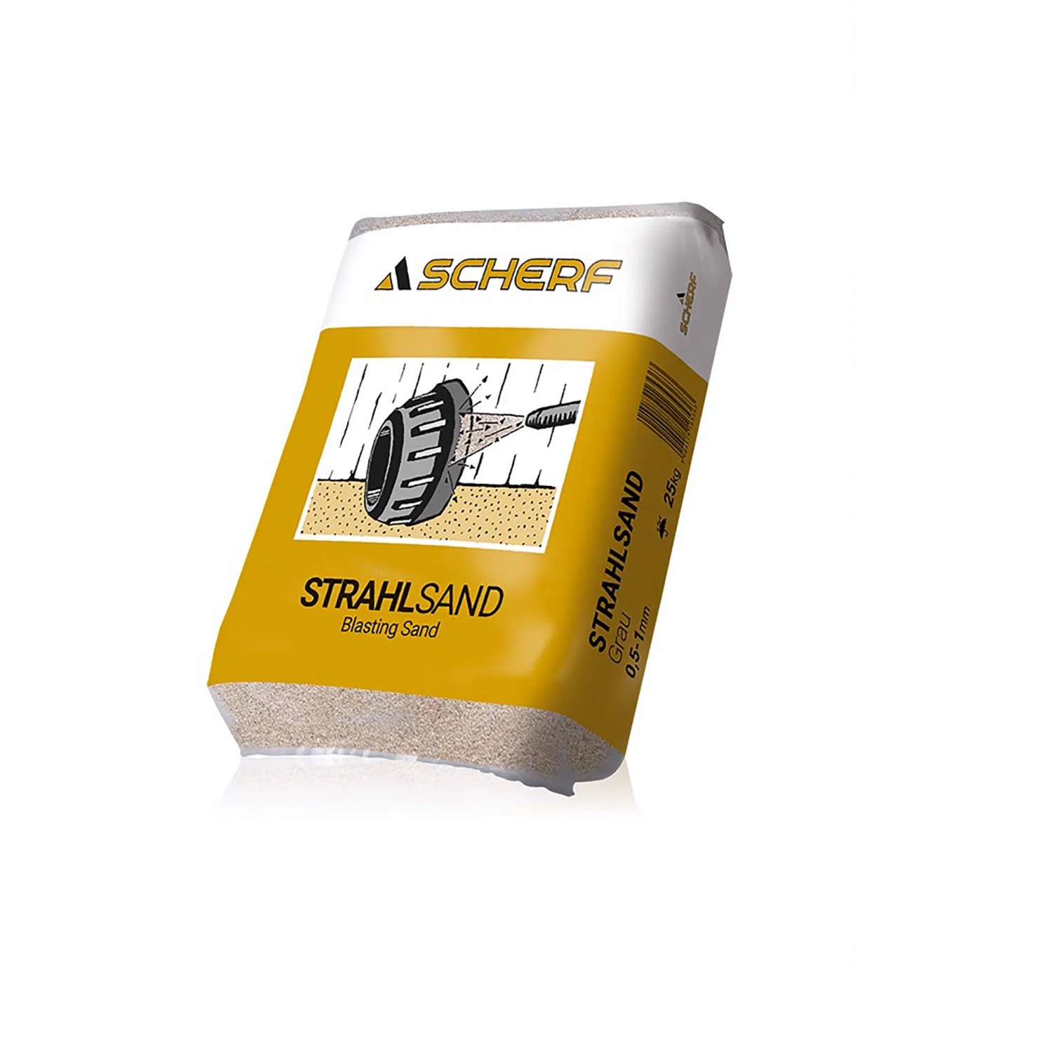 Scherf Sandstrahlsand Grau 0,5