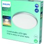 Verpackung der Philips LED-Deckenleuchte Spray, 12W, 2700K, IP44, Weiß.