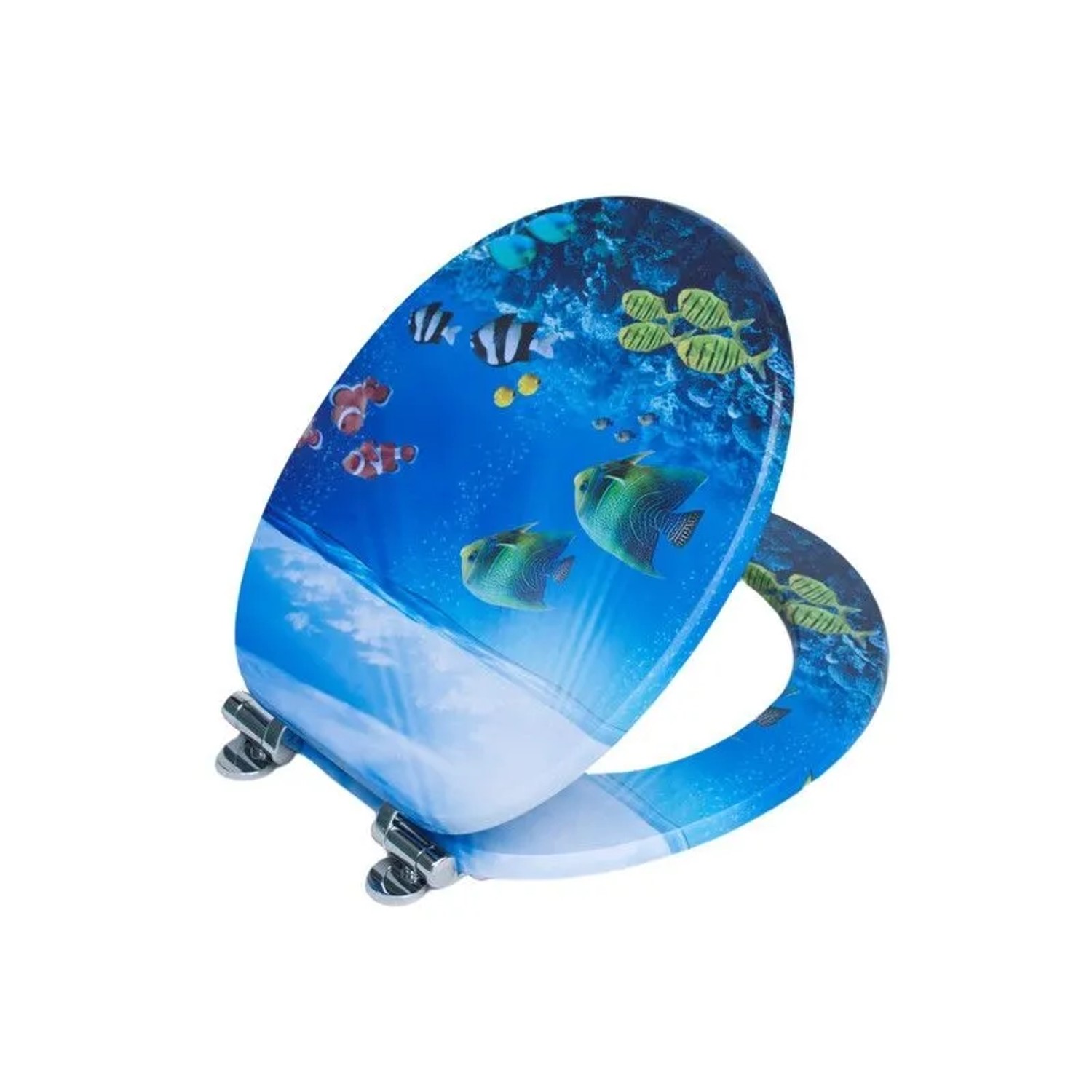 SINOBATH WC Sitz Mit Absenkautomatik MDF Holzkern H309 günstig online kaufen