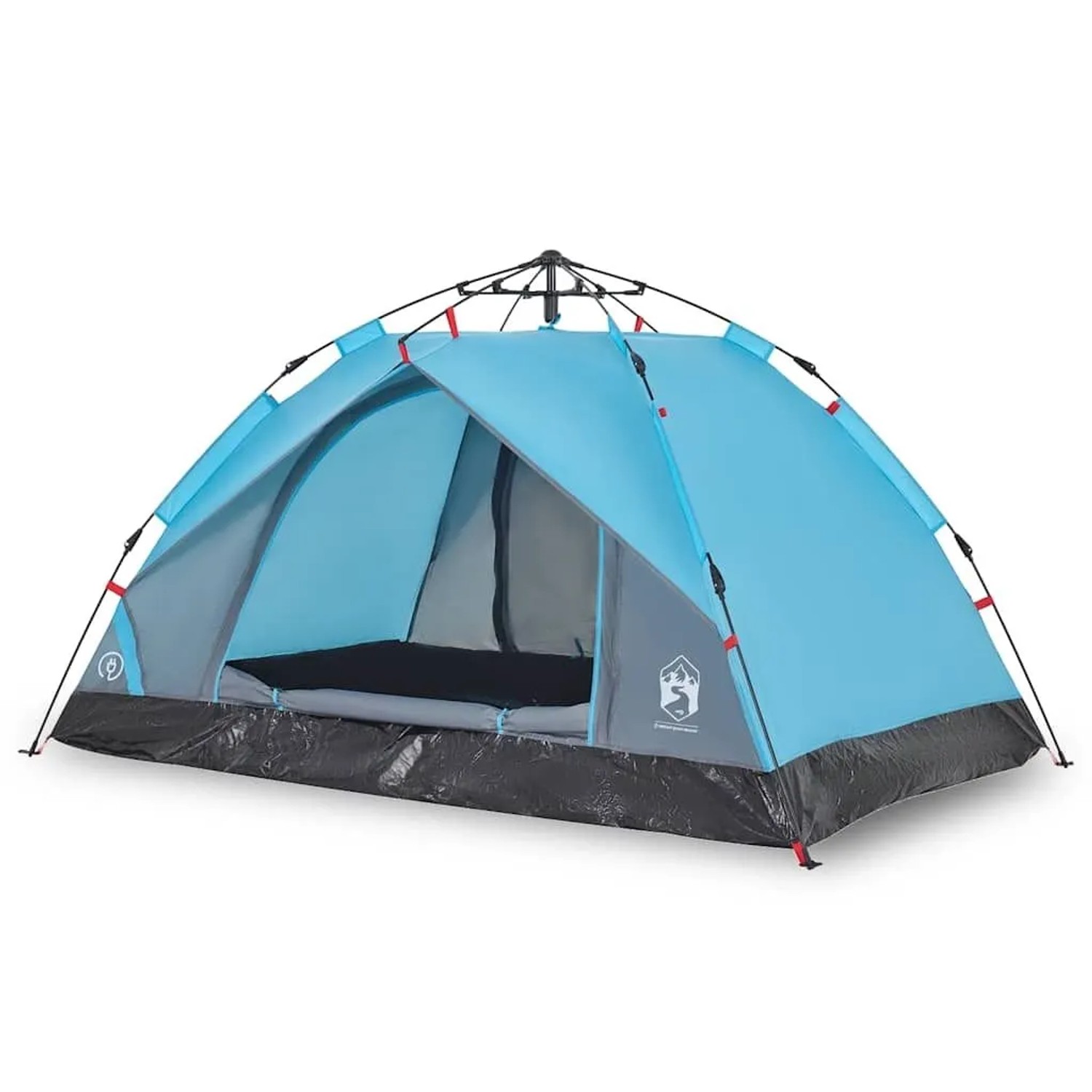 Furnicato Campingzelt Kuppel Blau 210 X 200 X 135 Cm