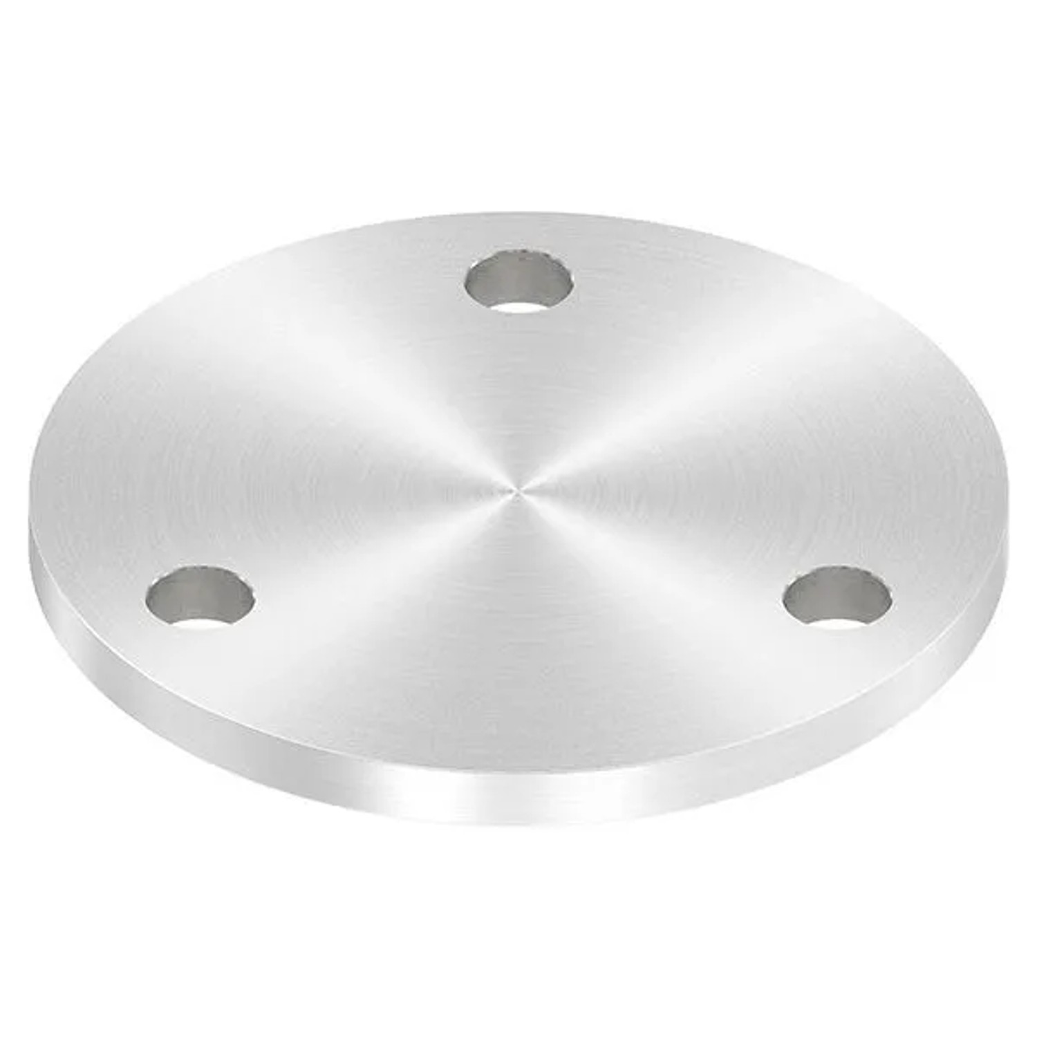 FeNau Ankerplatte Ø 120 X 8mm Mit Rundschliff V2A