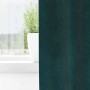 Dunkelgrüne Samt Vorhänge (2 Stk.) von vidaXL, 140x245 cm, für Fenster.