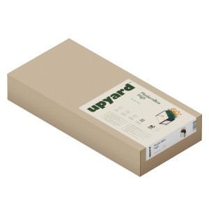 Verpackung des Upyard Hochbeets (58x36x72cm) aus Holz in Natur.