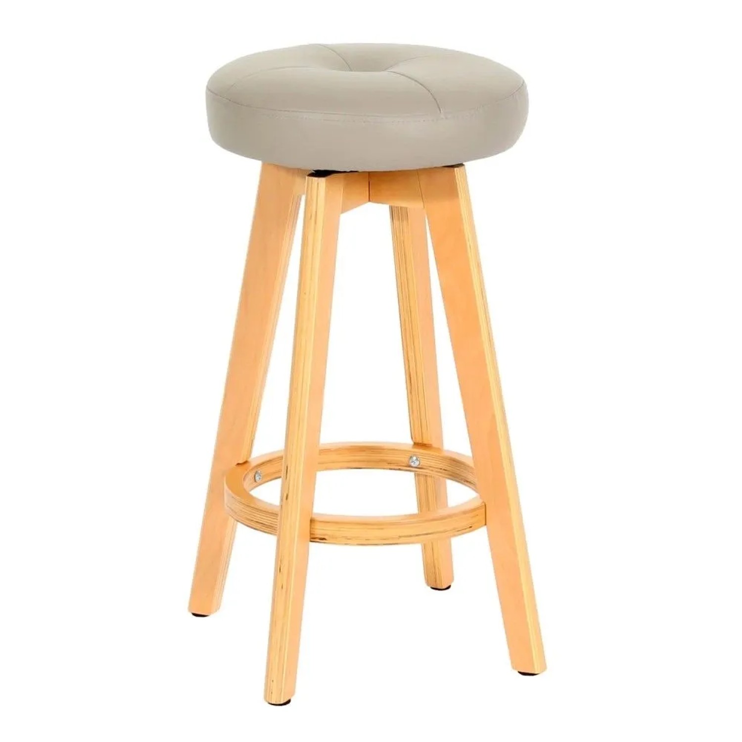 MCW Barhocker Boras Drehbar Taupe Helle Beine