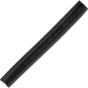 Schwarze Türdichtung, Zugluftstopper. Langes, flexibles Profil für Innentüren. Reduziert Zugluft und Trittschall.