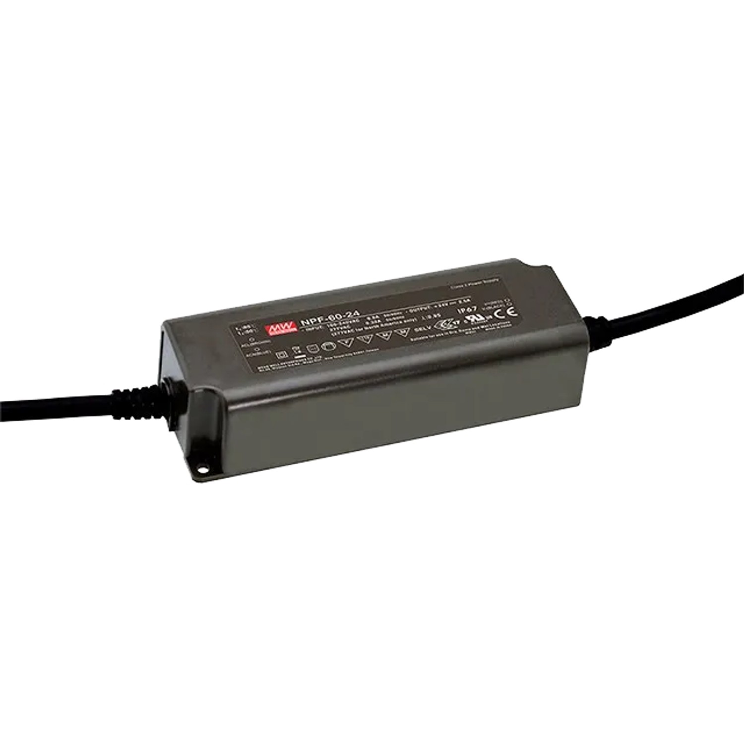 FeNau LED Netzgerät 24V 60W IP67 Für Innen- & Außenbereich