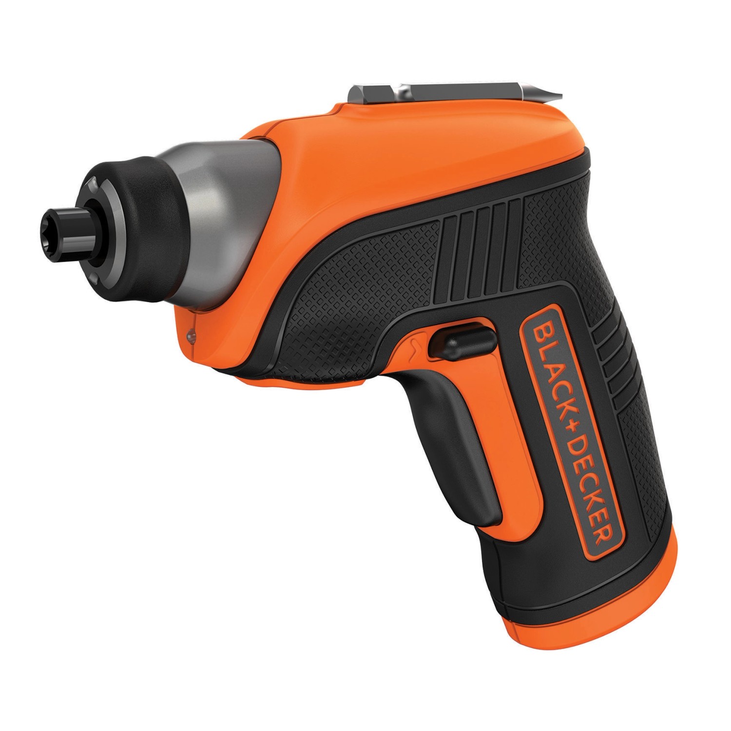 Black+Decker Akkuschrauber CS3652LC Solo, orange-schwarz. Kompakter Schrauber für Heimwerker.