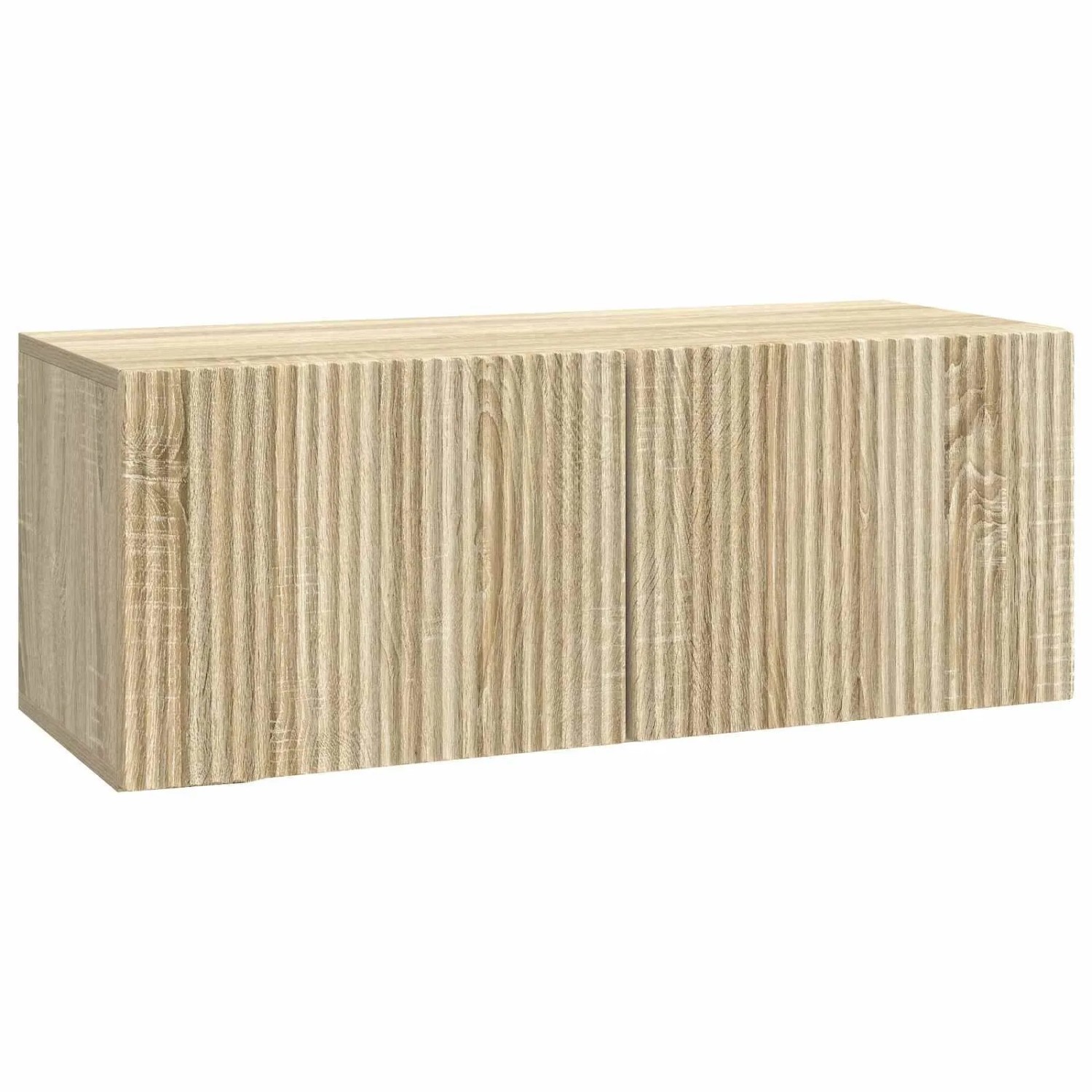 vidaXL Wandmontierter TV-Schrank Sonoma-Eiche 78,5 x 31 x 30 cm 898547