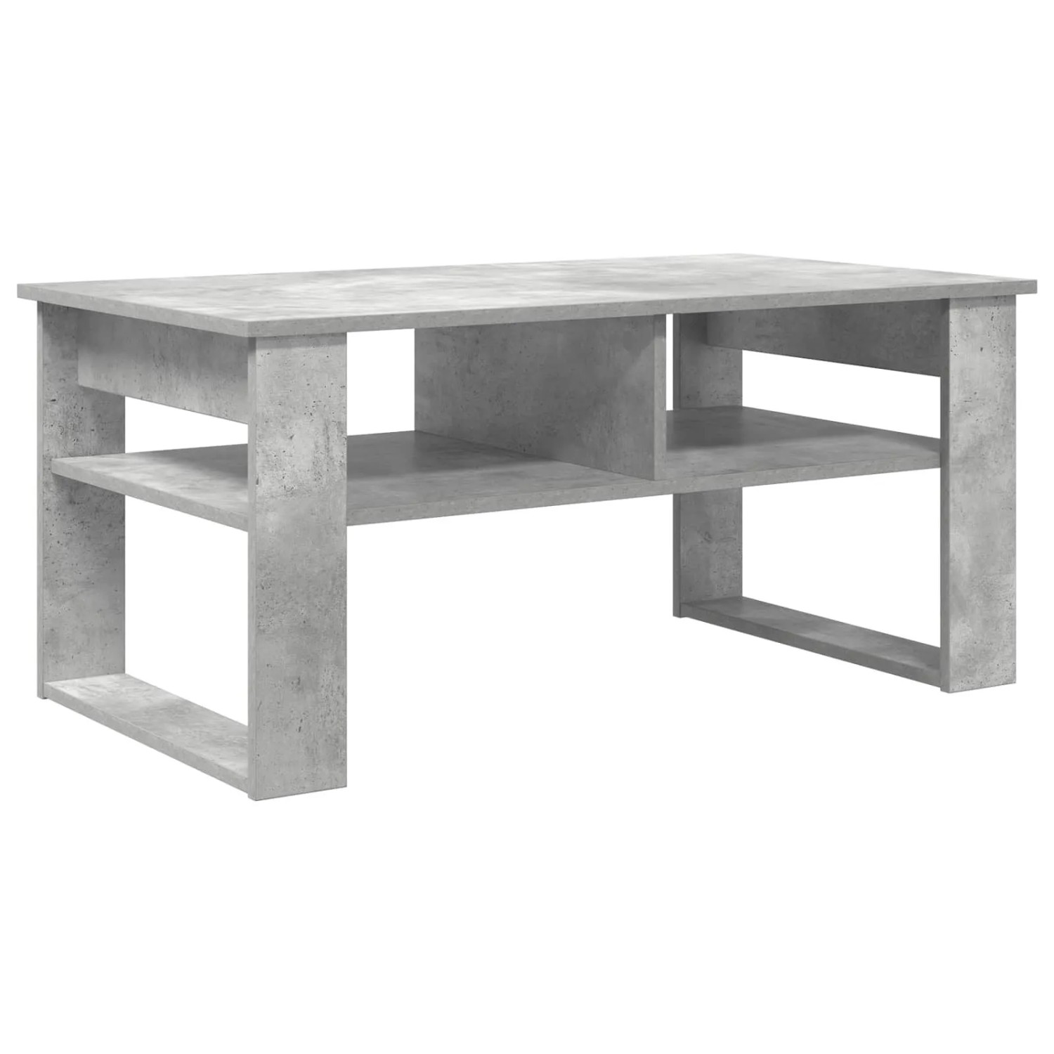 vidaXL Couchtisch Beton Grau 96 x 54 x 44 cm Holzwerkstoff 8000151