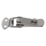 HMF 14980-09 Edelstahl Spannverschluss mit Schlossöse 8 Stück 27 x 75 mm Silber_5