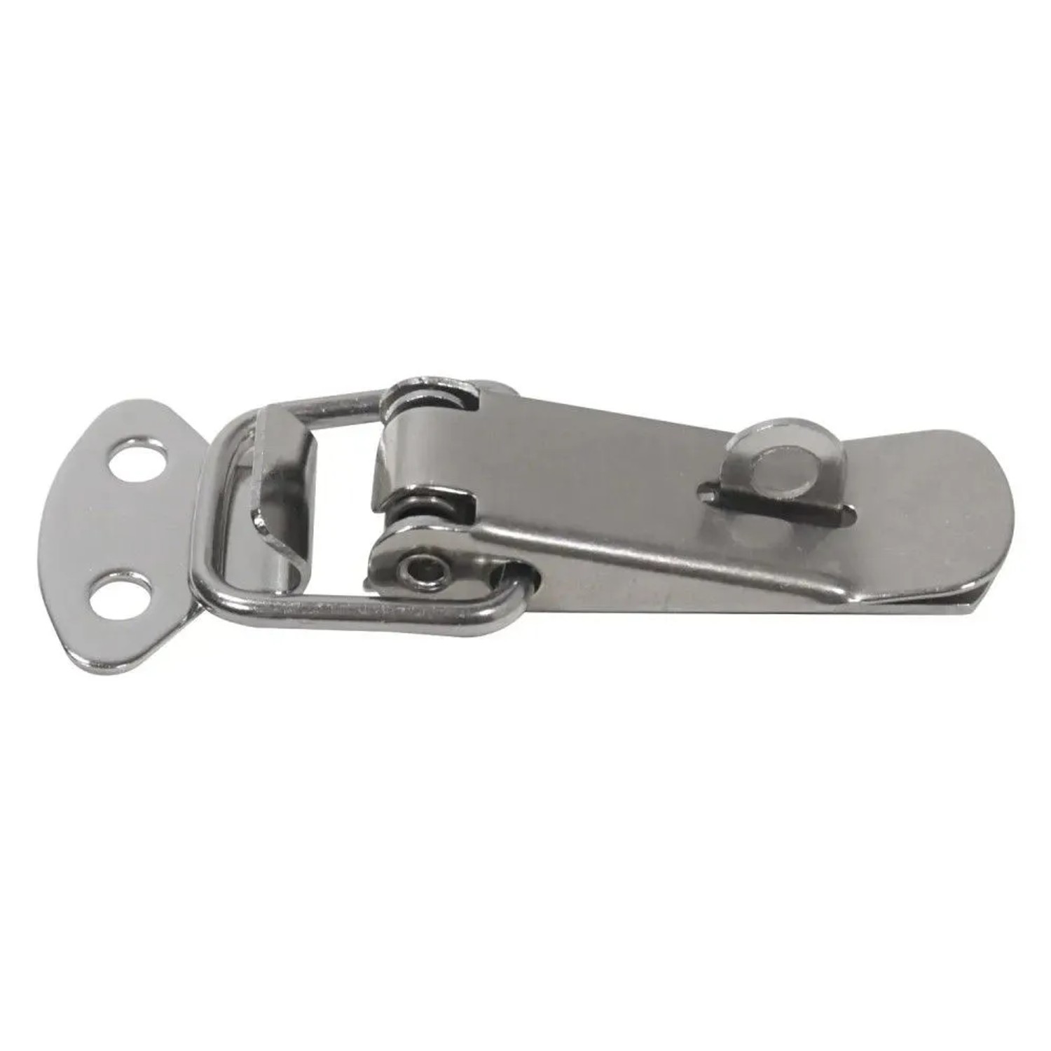 HMF 14980-09 Edelstahl Spannverschluss mit Schlossöse 8 Stück 27 x 75 mm Silber_5