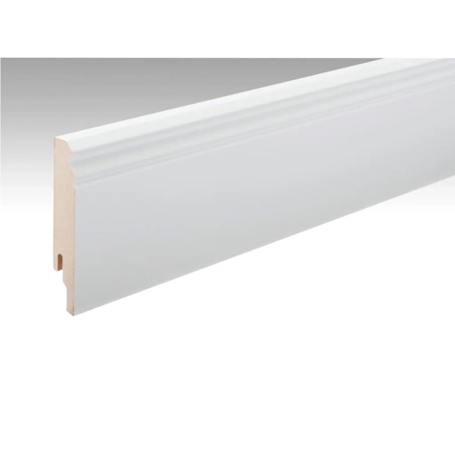Meister Sockelleiste Uni Weiß Glänzend 324 Dekor Profil 12 PK