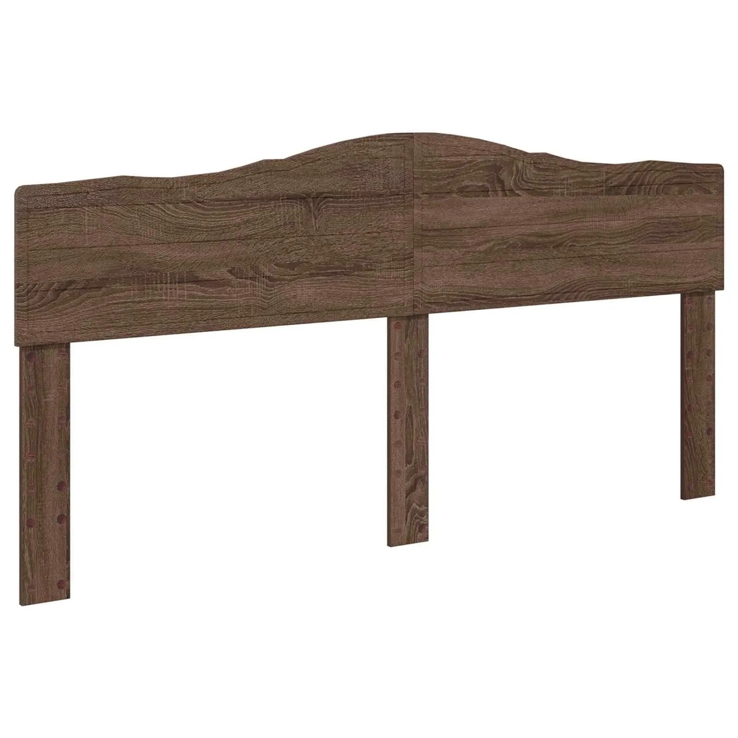 vidaXL Kopfteil mit Kopfteil Braun Eichen-Optik 200 cm Holzwerkstoff 888624