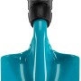 Gardena combisystem Blumenkelle aus Stahl, blaugrün, mit ergonomischem Griff.
