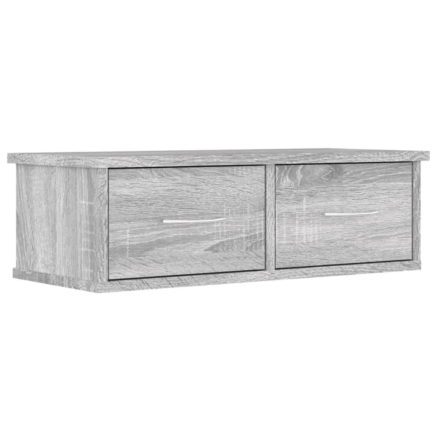 vidaXL Wandschrank Grau Sonoma 60x26x18,5 cm Holzwerkstoff 815079