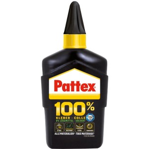 Pattex 100% Repair Alleskleber, 100g Flasche, transparent. Universalkleber für viele Materialien.