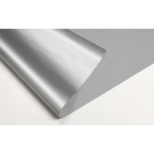 Schöner Wohnen Thermo-Rollo Martha, 45x150 cm, hellgrau, mit alubeschichteter Rückseite.