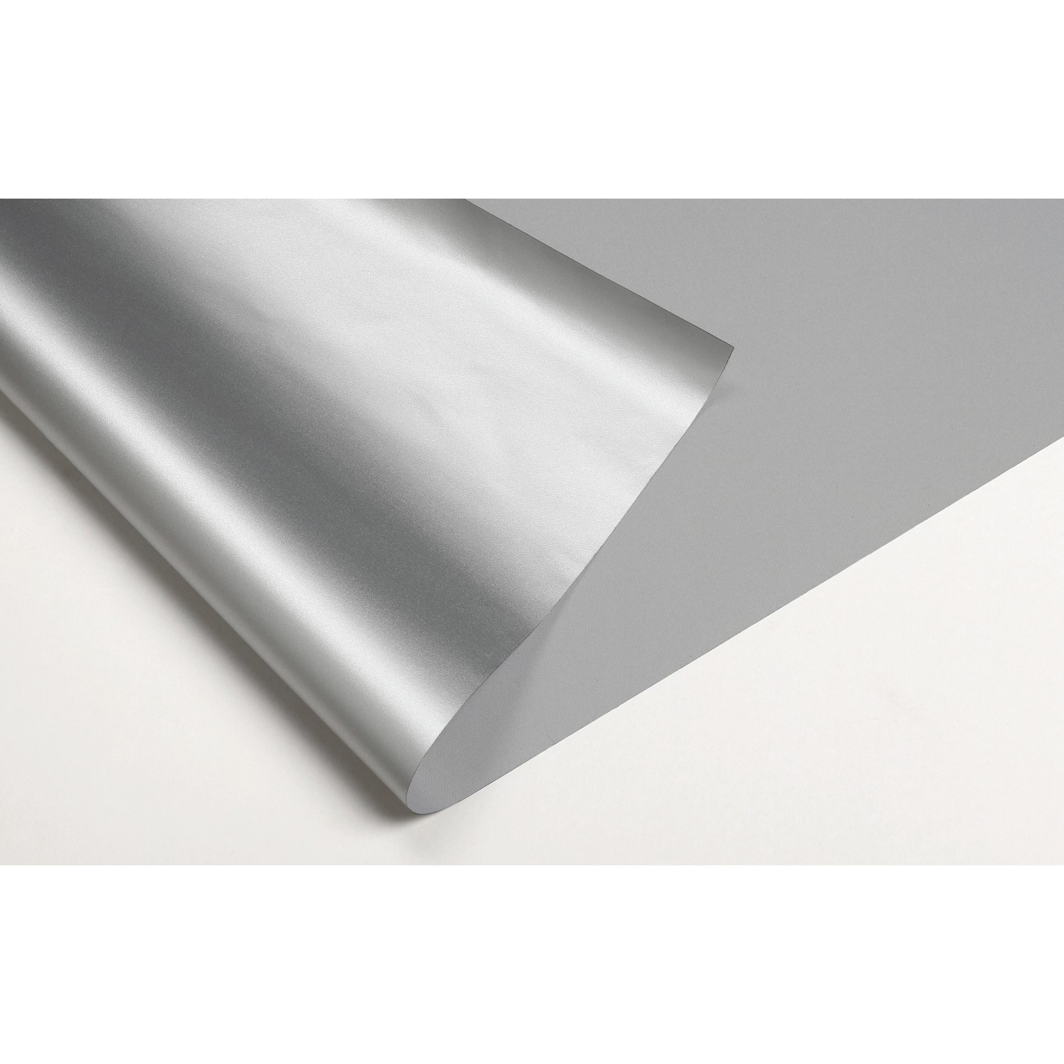 Schöner Wohnen Thermo-Rollo Martha, 45x150 cm, hellgrau, mit alubeschichteter Rückseite.