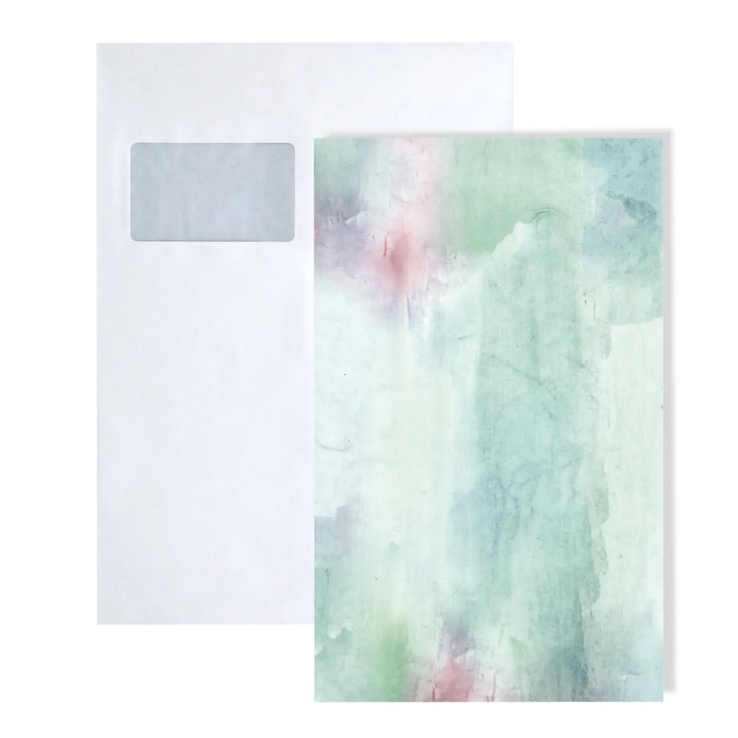 PROFHOME S-782071-GU DIN A4 Muster der Aquarell-Stil-Tapete 1 Musterstück
