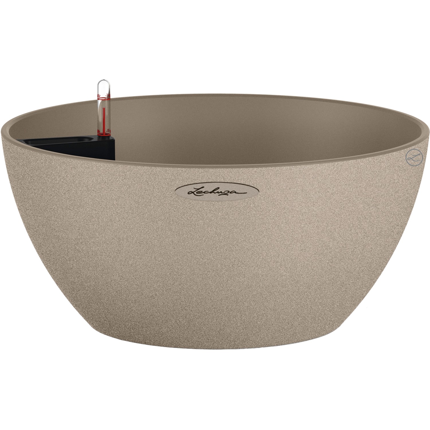 Lechuza Pflanzgefäß Cubeto Stone 40 Sandbeige Ø 40 cm günstig online kaufen