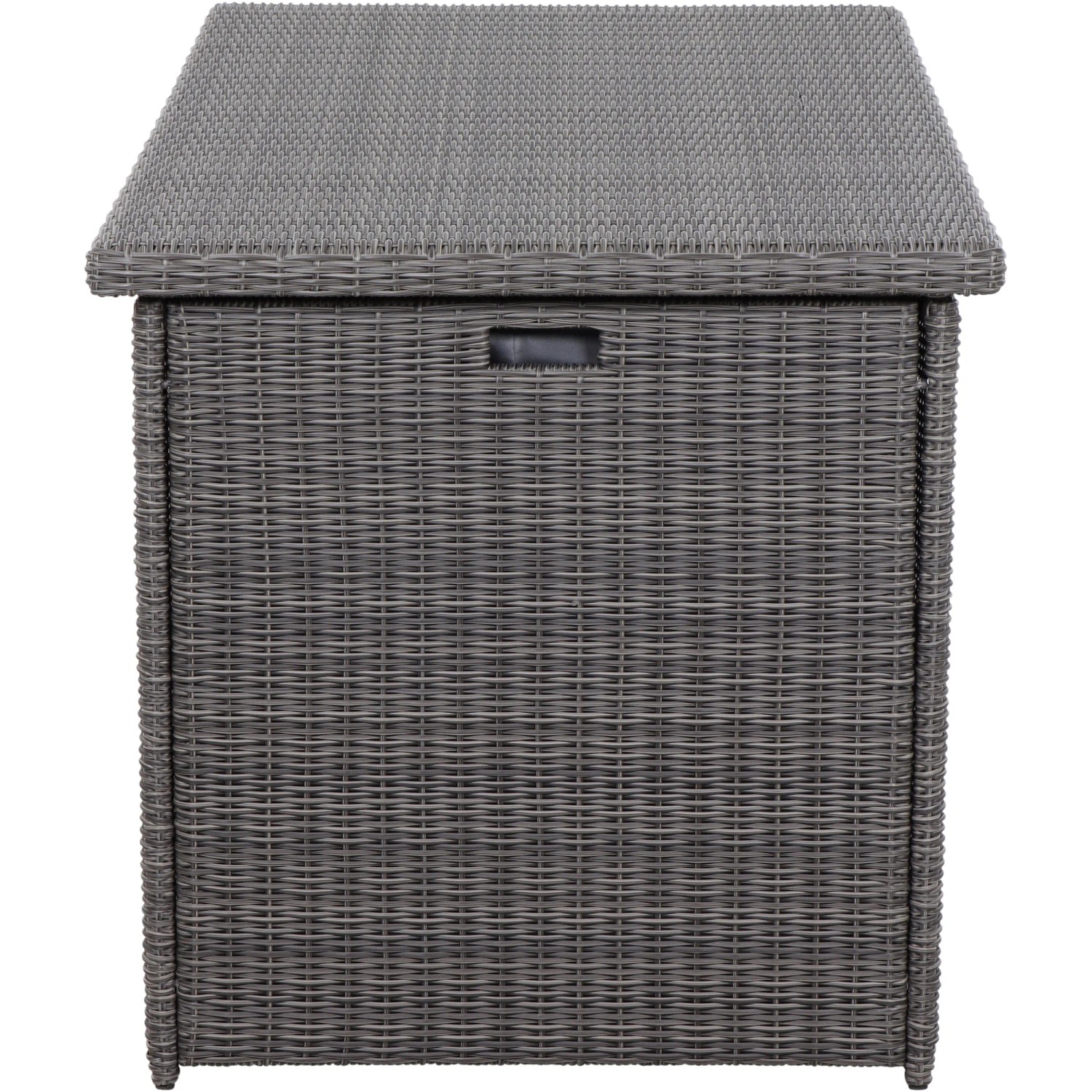 Siena Garden Kissenbox Corido in Anthrazit, 167x85x84,5 cm, aus Gardino-Geflecht und Aluminium.