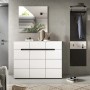 Inn.Furn Schuhkommode in Weiß und Grau 120 cm Cooper_7