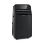 Schwarze, mobile Klarstein Klimaanlage Metrobreeze New York Smart 12k mit Display.