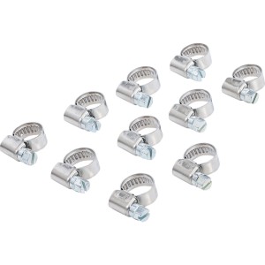 BGS Schlauchklemmen Rostfrei 8 X 12 Mm 10Tlg  8095 8X12