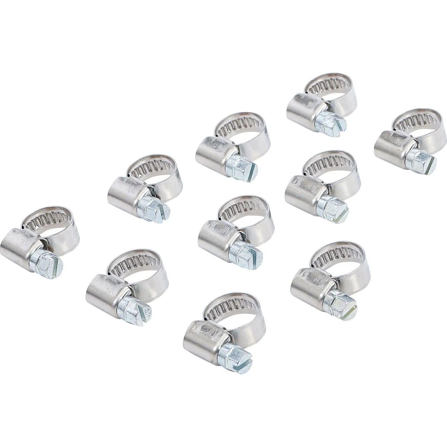 BGS Schlauchklemmen Rostfrei 8 X 12 Mm 10Tlg  8095 8X12