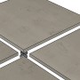 GS Terrassen Fugenkreuze 3 mm, grau, zwischen Terrassenplatten für gleichmäßiges Fugenbild.