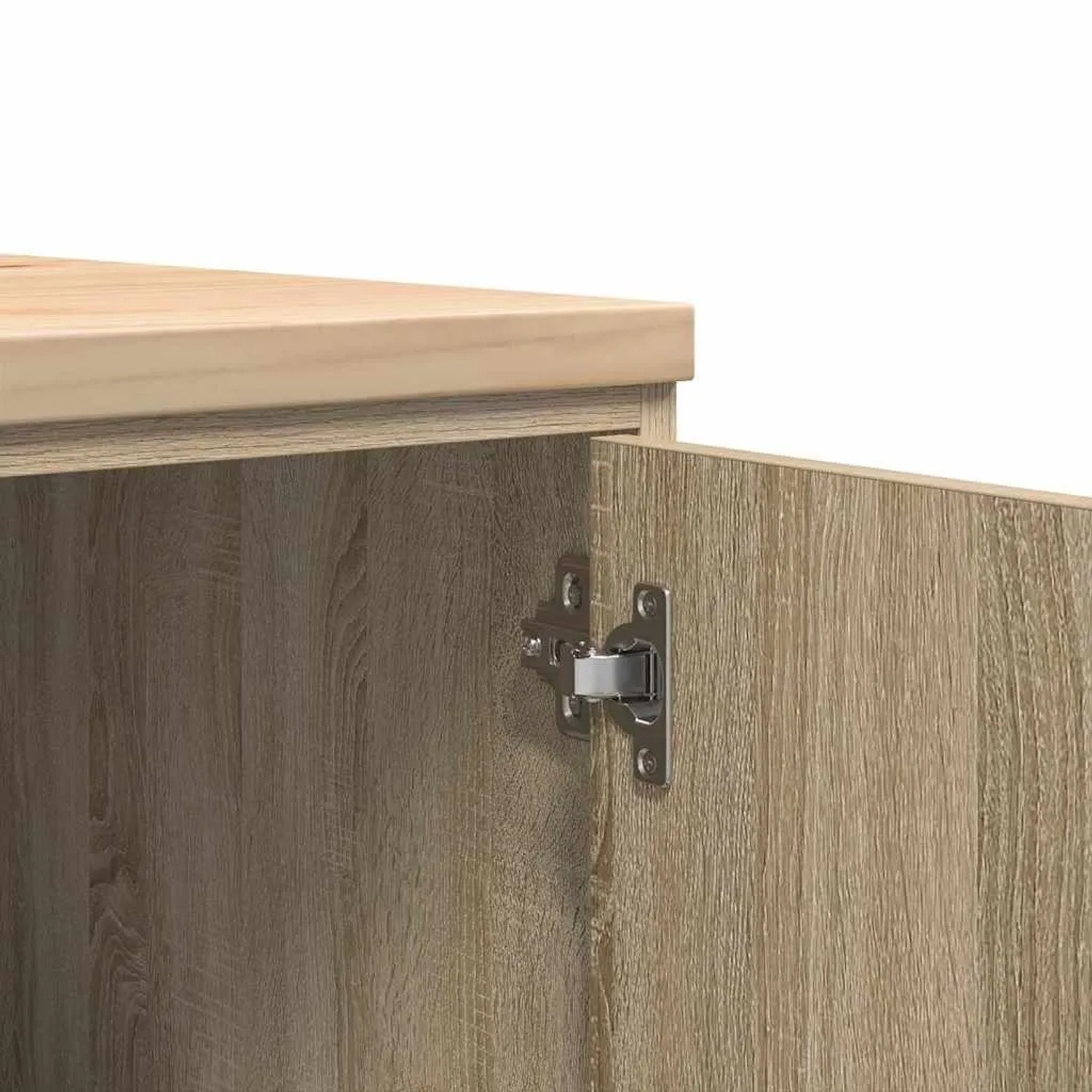 vidaXL Garagen-Aufbewahrungsschrank Sonoma-Eiche Massivholz Kiefer 860573_9