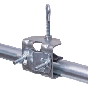 Videx Garden Sonnenschirmhalter Easyfix Typ H, verzinkt, zur Montage am Handlauf.