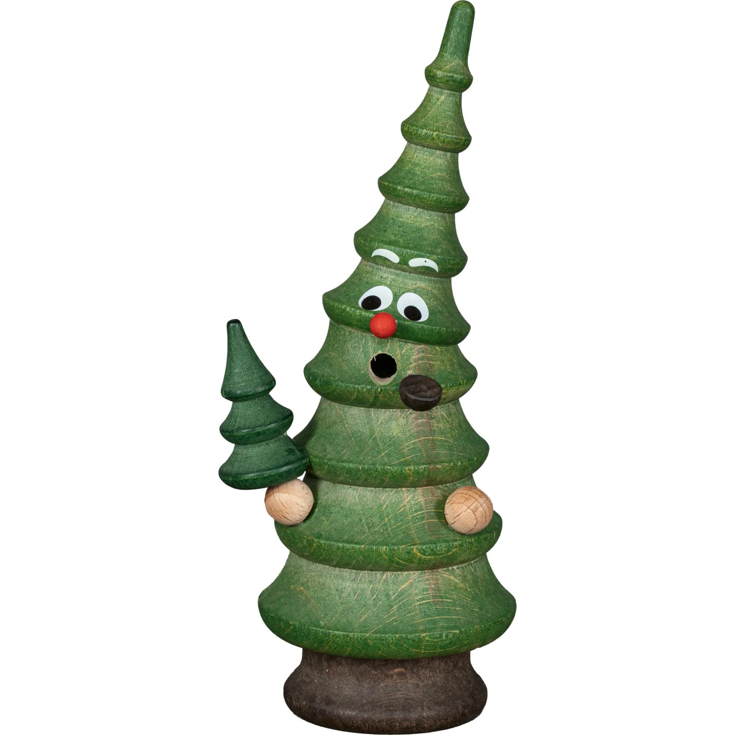 Saico Räucher-Baum Sturmficht'l inkl. 5 Räucherkerzen Tannenduft 15 cm