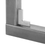 STAHLWERK Flachwinkel 50x40mm aus Edelstahl, 90° Winkel für Werkzeug-Sets.