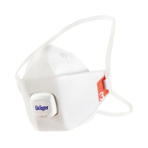 Dräger X-plore 1930 V FFP3 Feinstaubmaske mit Ventil, Größe M-L, 10er Pack