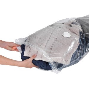 Wenko Vakuumbeutel Set, 6-teilig, transparent. Textilien platzsparend aufbewahren.